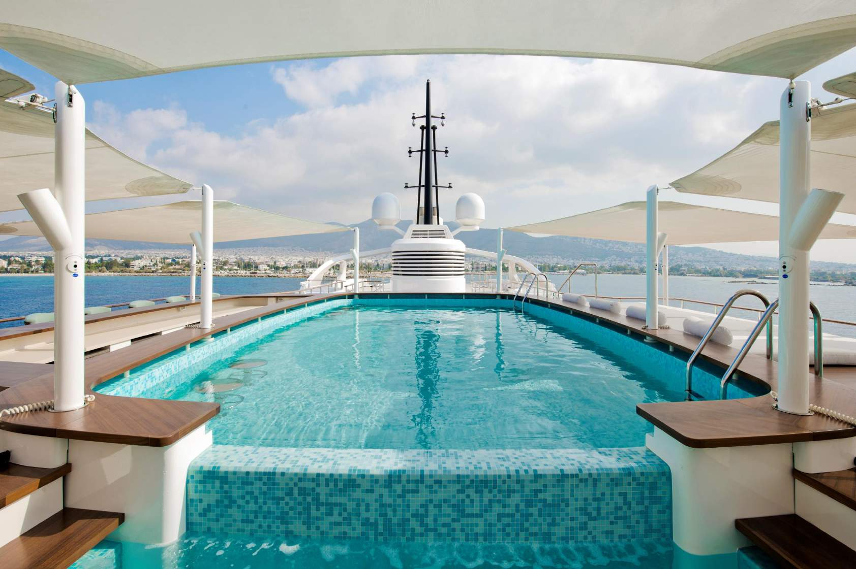 106m CUSTOM SUPERYACHT Swimming Pool Luxury Yacht Browser By
